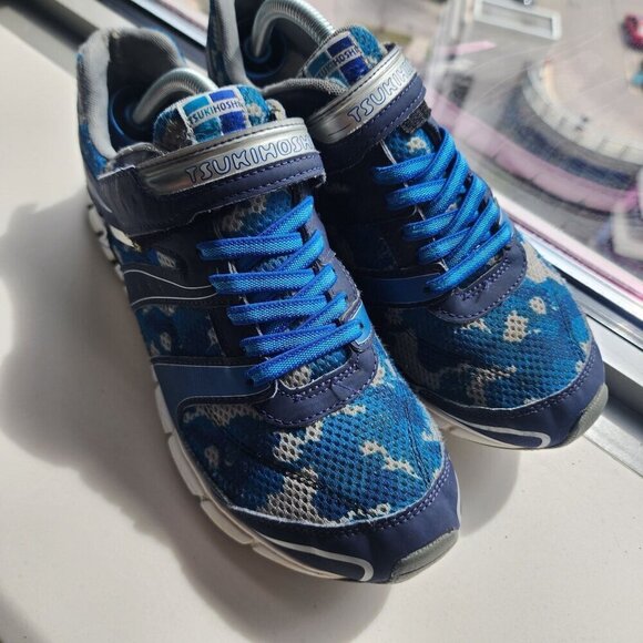 Tsukihoshi Velocity Youth Shoes (Navy/Camo) Boys Size 6 - Picture 10 of 11